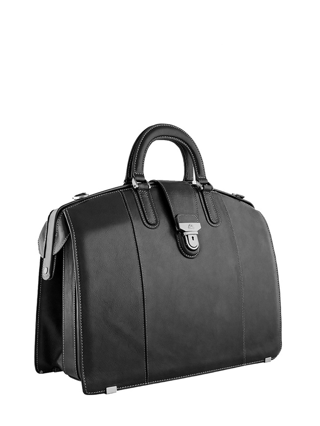 Вместительный мужской саквояж из натуральной кожи коллекции “Italico”
