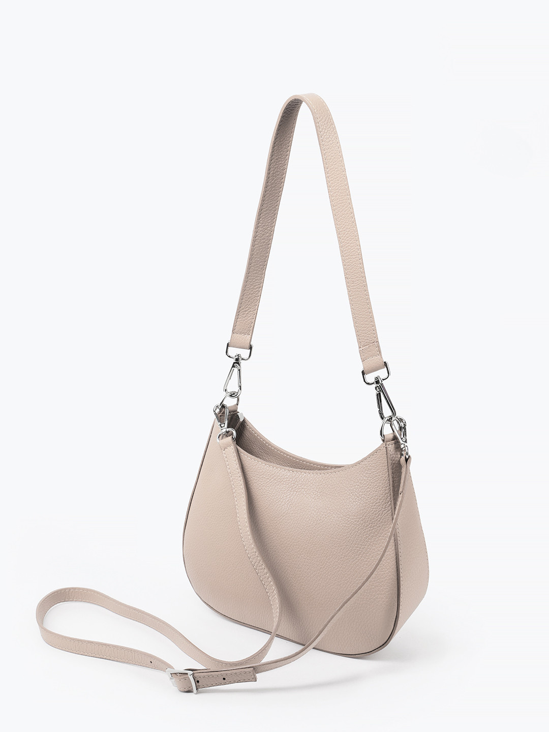 Фото Женская сумка хобо среднего размера из натуральной кожи Классические сумки