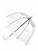 Прозрачный зонт-трость в стиле арт-деко из коллекции 