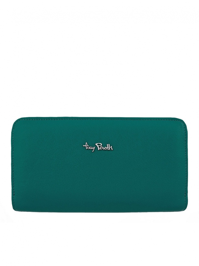 Женский кошелек на молнии из мягкой кожи коллекции 