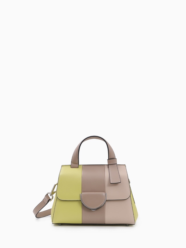 Сумка-сэтчел из натуральной кожи