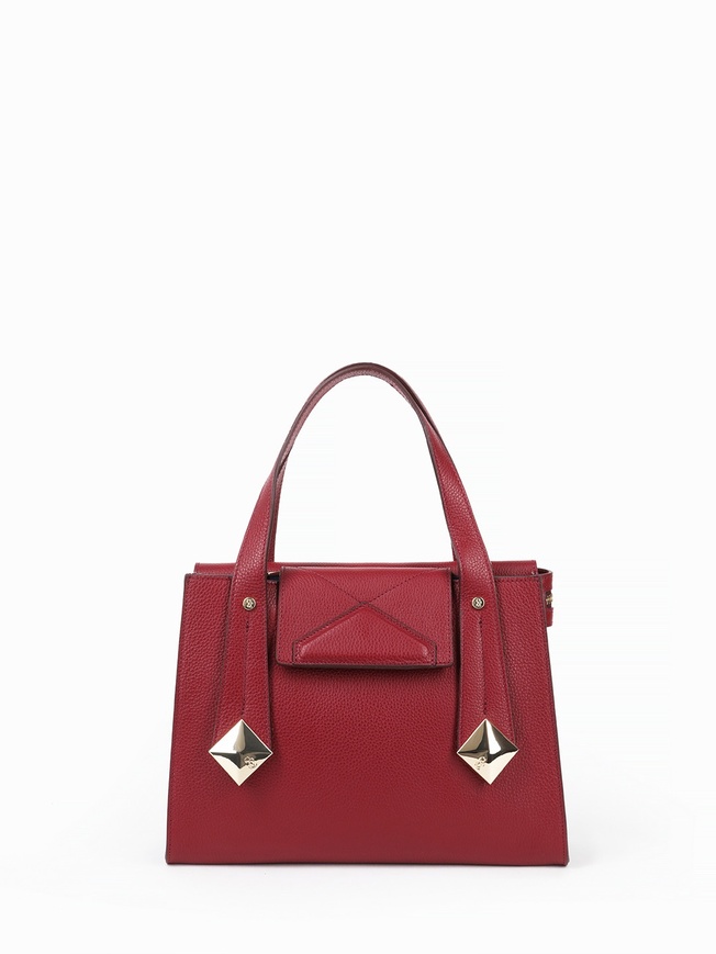 Женская сумка среднего размера из натуральной кожи