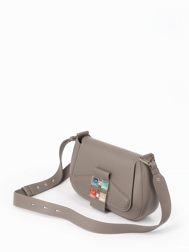 Элегантная женская сумка-кросс со стразами Swarovski