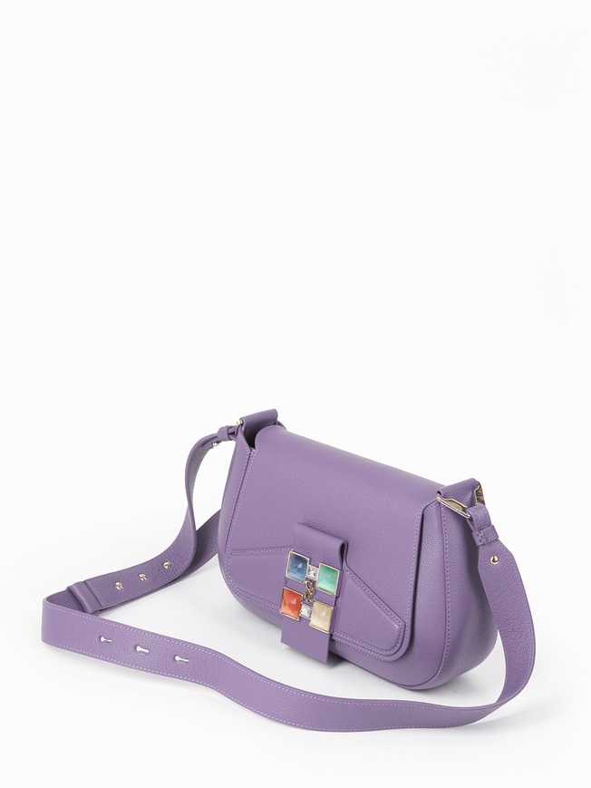 Элегантная женская сумка-кросс со стразами Swarovski