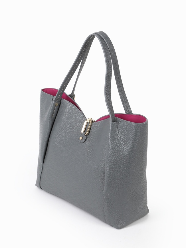 Элегантная женская сумка-тоут из плотной кожи