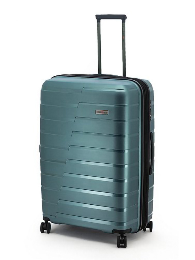 Большой чемодан на двойных колесах коллекции Shift