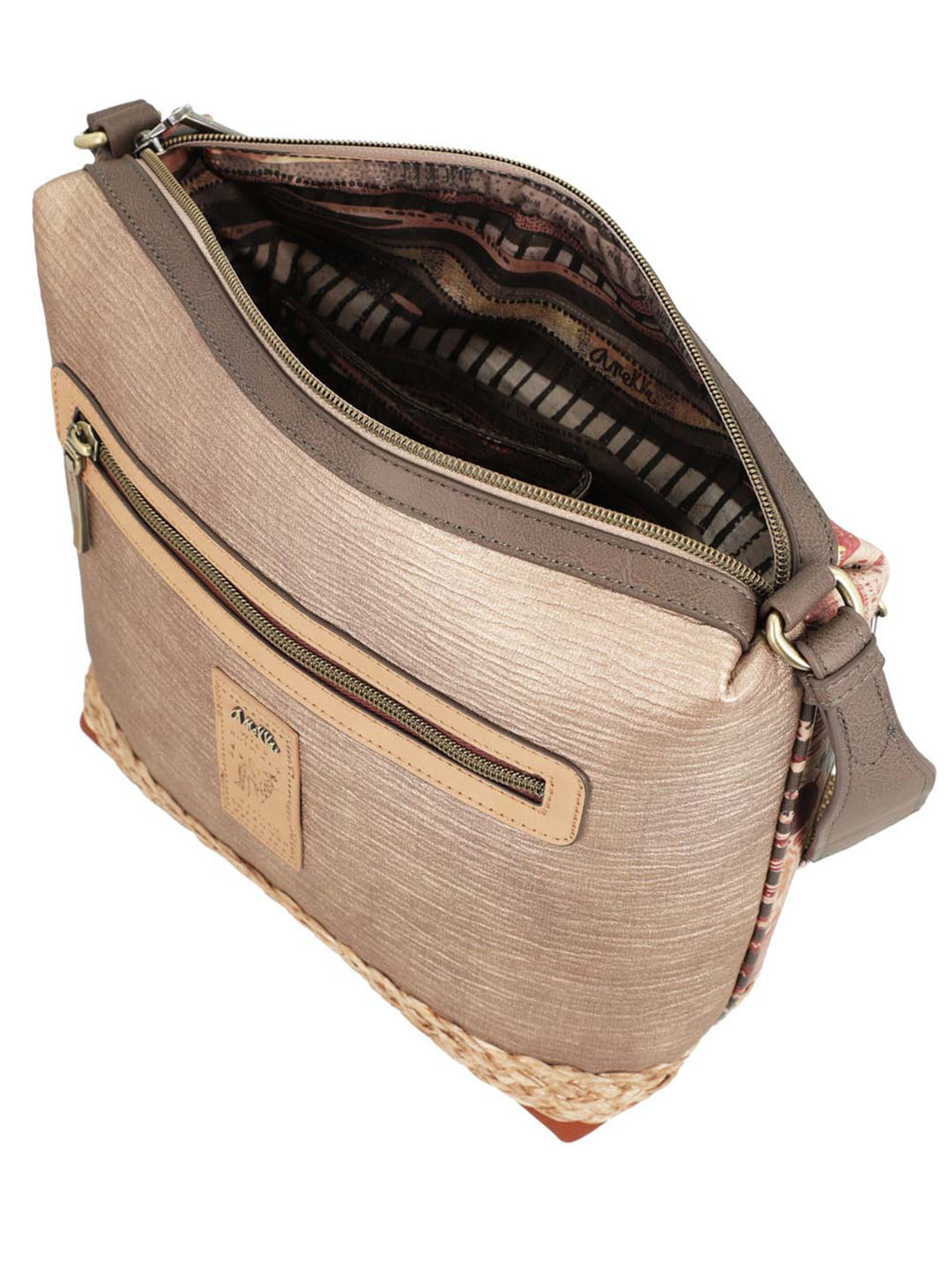 Фото Женская сумка кросс-боди с печатным принтом из коллекции 
