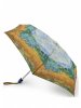 Миниатюрный женский зонт-механика пшеничное поле Van Gogh 