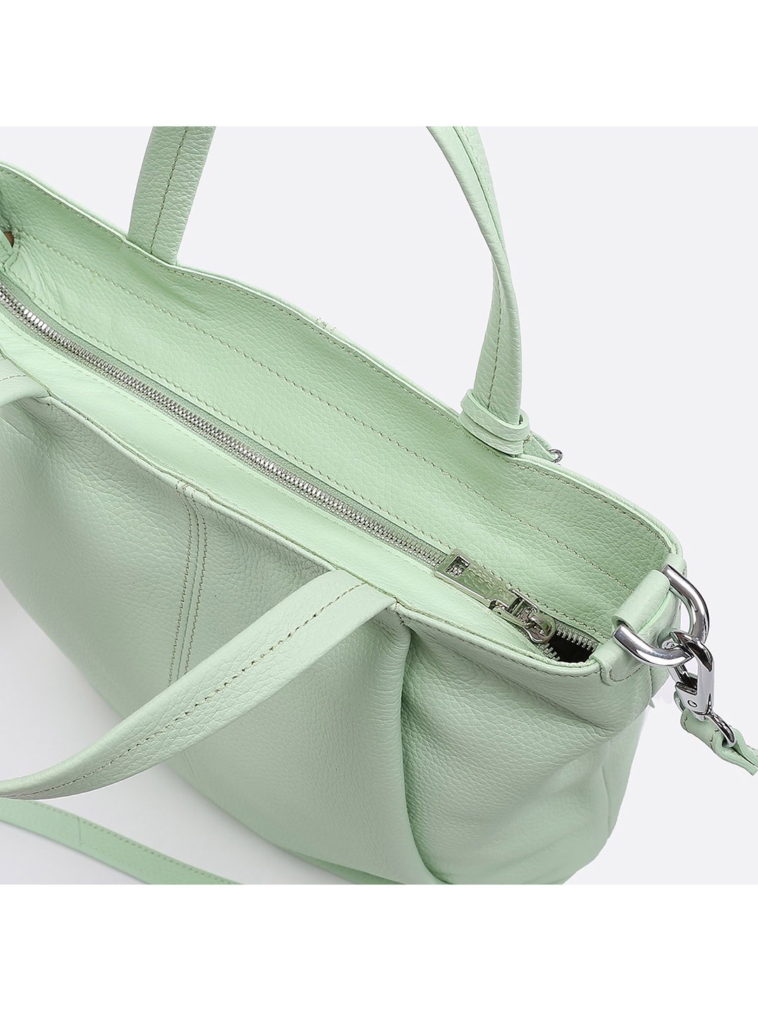 Изображение Женская сумка мягкой формы Deboro 3076 mint green Фото Женская сумка мягкой формы Классические сумки