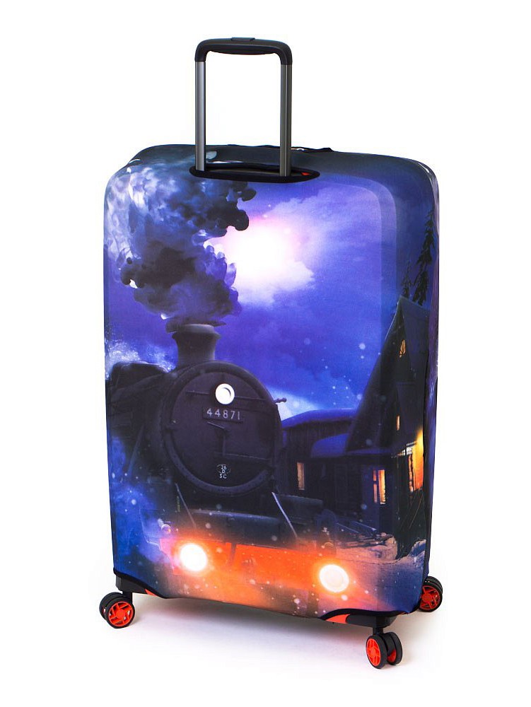 Изображение Чехол для большого чемодана Steam Train Eberhart EBHP02-L Фото Чехол для большого чемодана Steam Train Чехлы для чемоданов