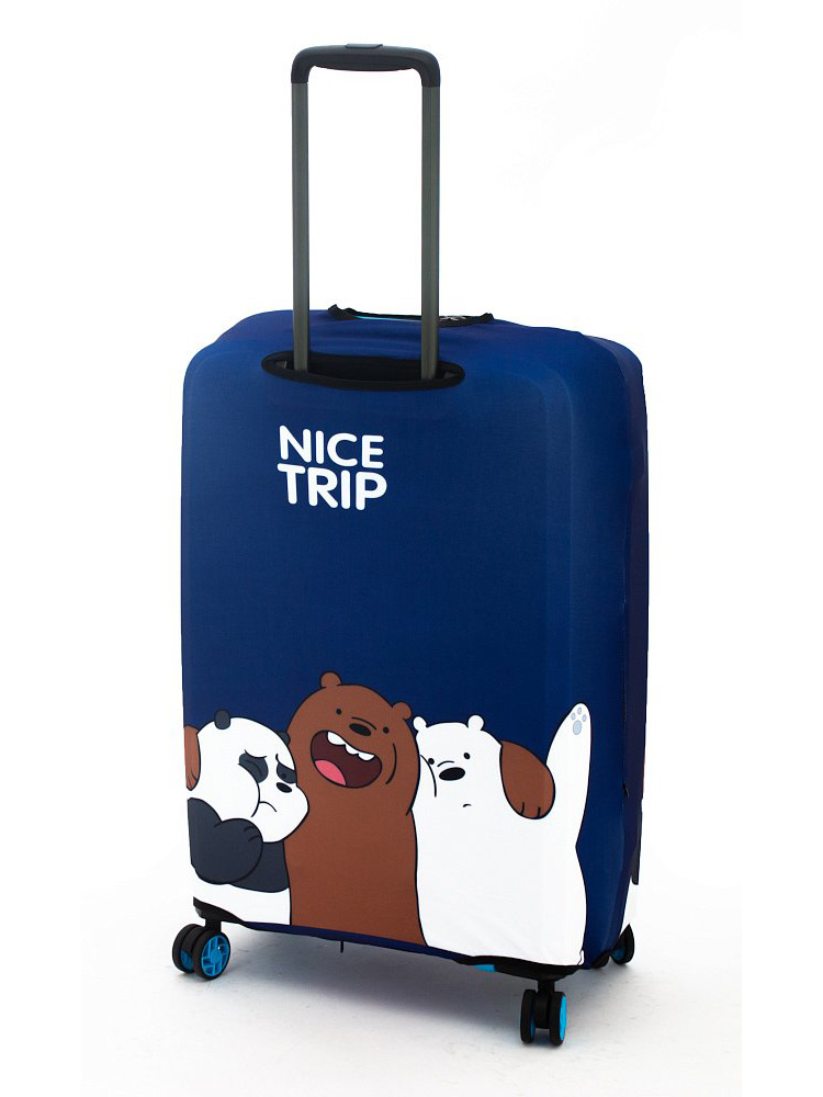 Фото Чехол для среднего чемодана in DARK BLUE Nice Trip Чехлы для чемоданов