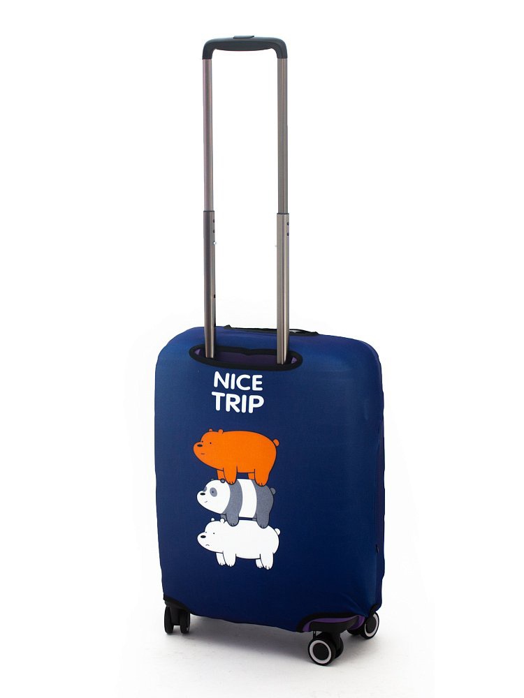 Фото Чехол для маленького чемодана in DARK BLUE Nice Trip Чехлы для чемоданов