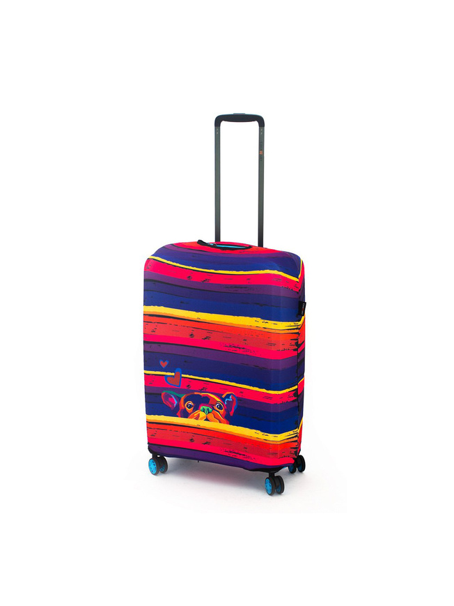 Чехол для среднего чемодана Bulldog Love