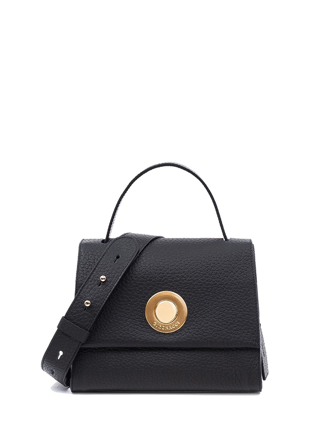 Изображение Компактный сэтчел из мягкой зернистой кожи Gironacci 2310 Velvet Nero Фото Компактный сэтчел из мягкой зернистой кожи Классические сумки