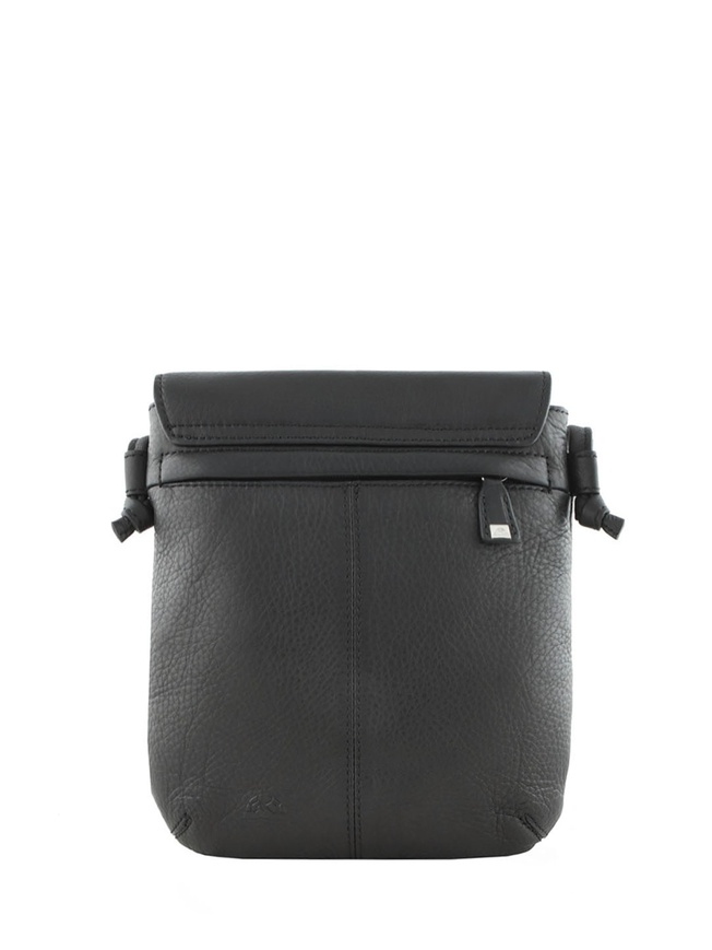 Компактная сумка через плечо из натуральной кожи коллекции 