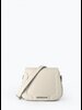 Яркая женская сумочка кросс-боди из мягкой кожи с тремя отделами
