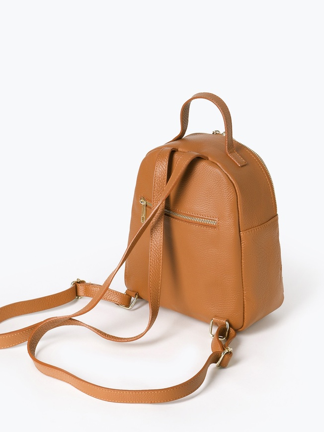 Небольшой женский рюкзак из мягкой кожи