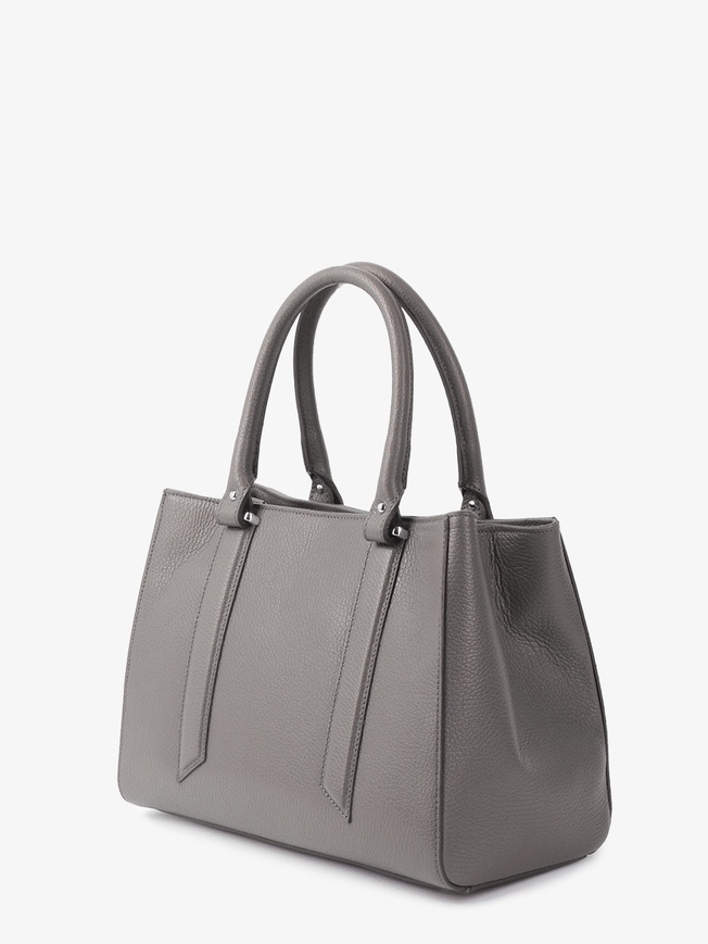 Классическая сумка-тоут из плотной кожи