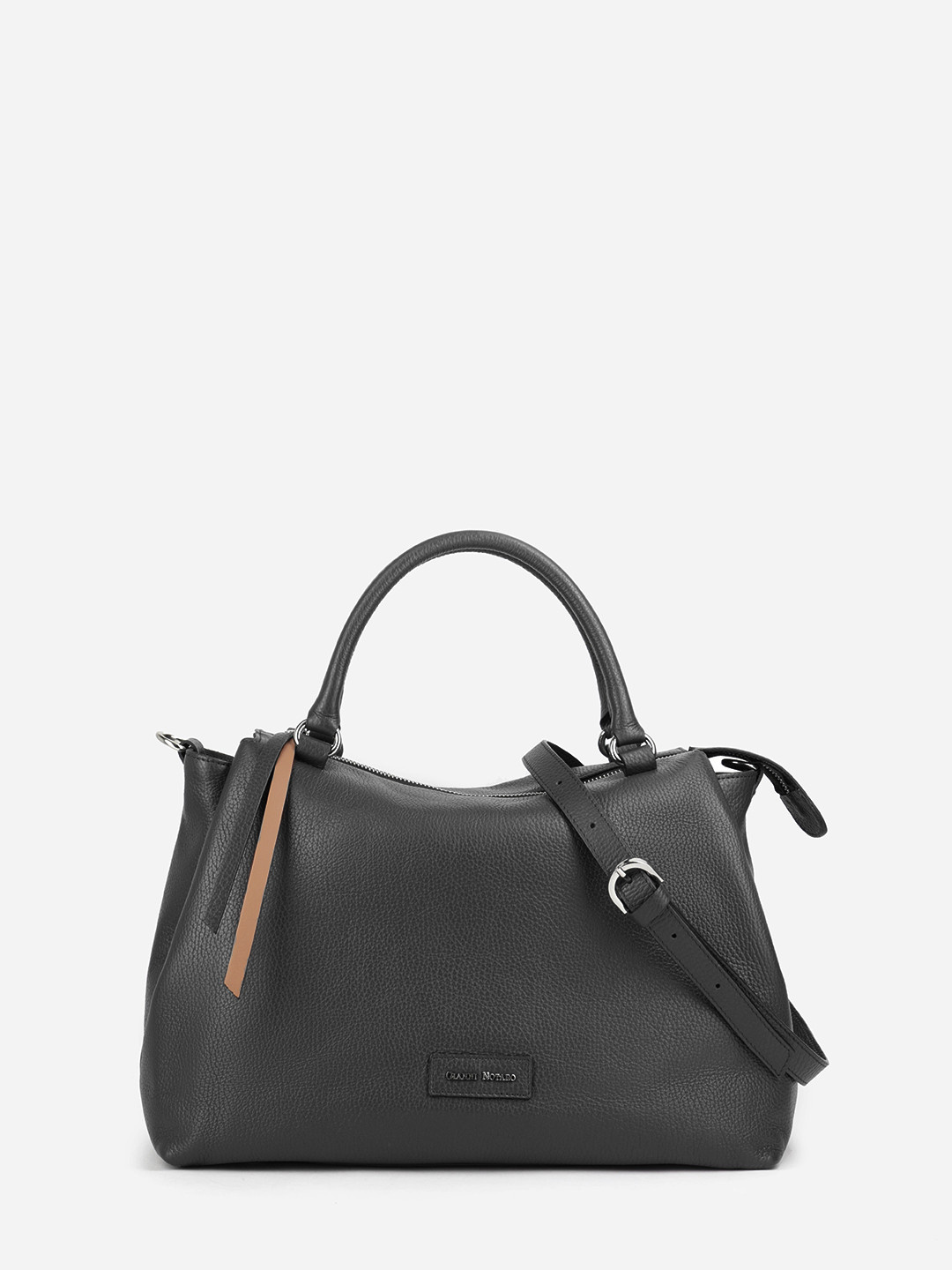 Фото Женская сумка-тоут в мягком силуэте из натуральной кожи Классические сумки