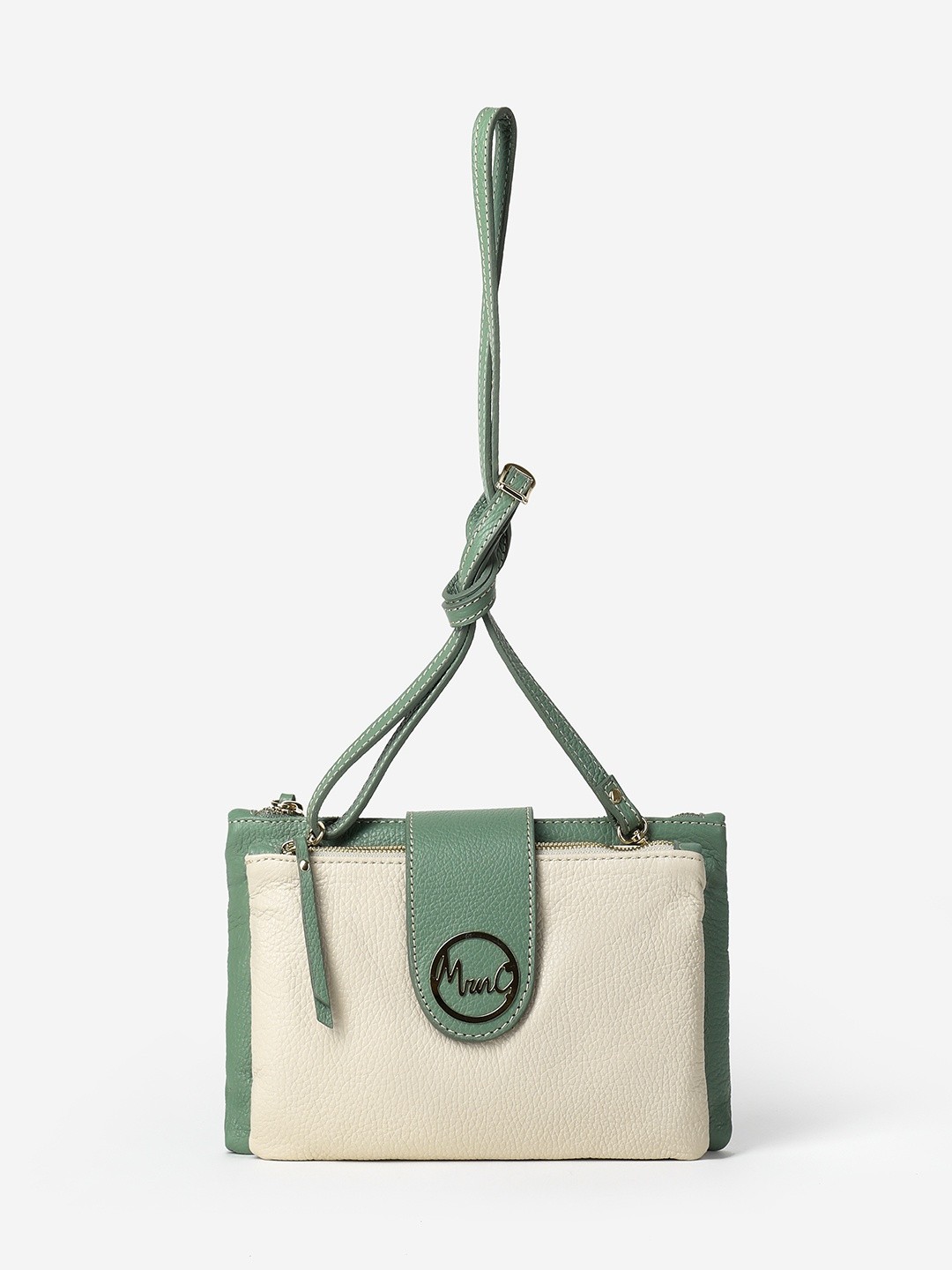Изображение Женская сумка кросс-боди из мягкой ментоловой кожи Marina Creazioni 4052 crema menta Фото Женская сумка кросс-боди из мягкой ментоловой кожи Сумки кросс-боди