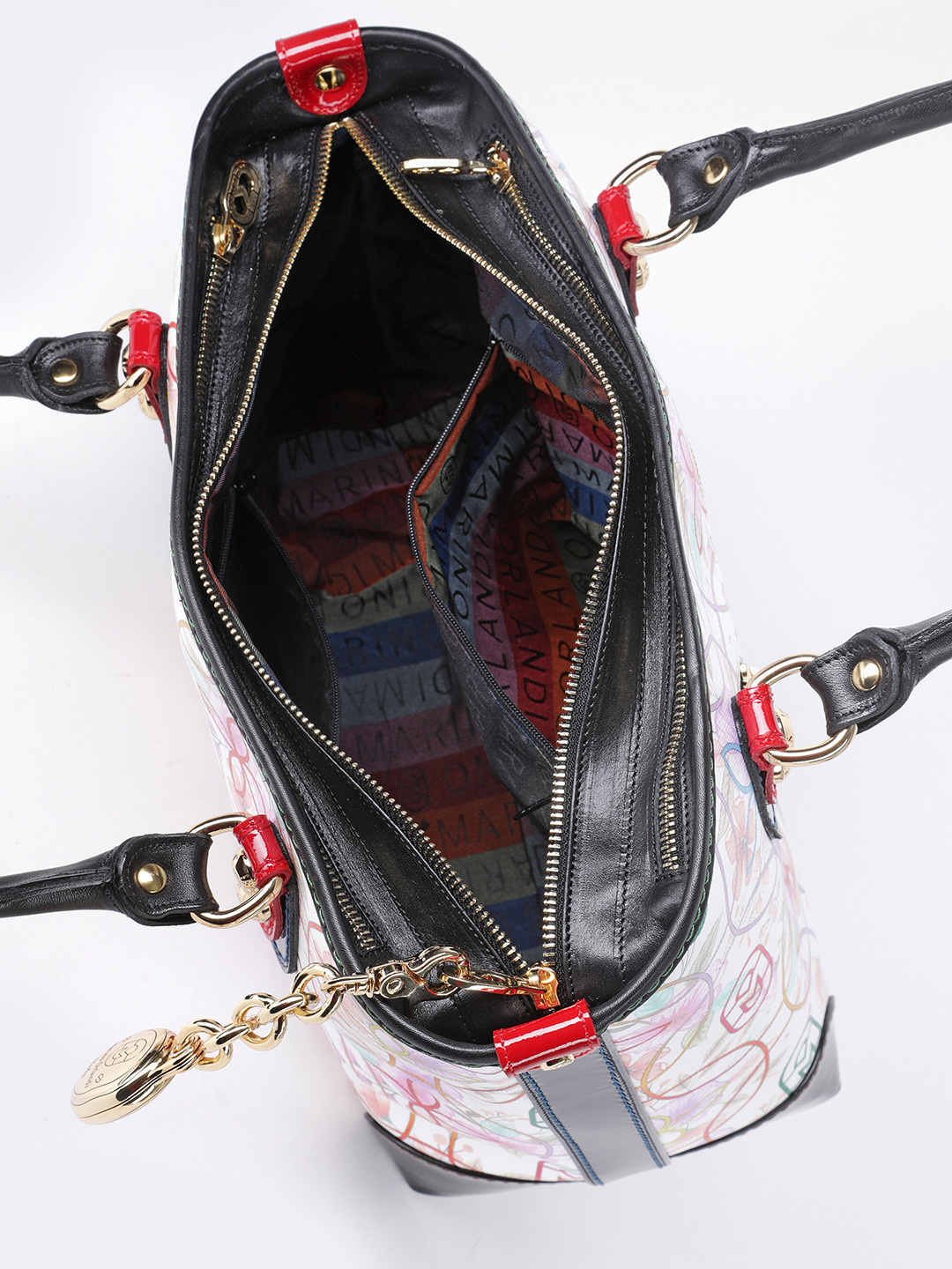 Фото Женская сумка-тоут из кожи сафьяно Классические сумки