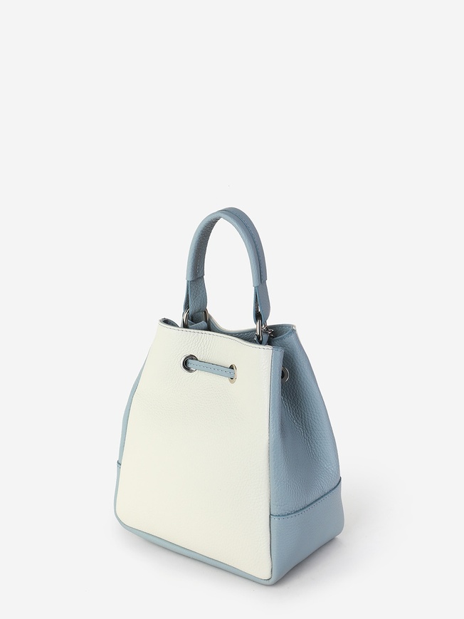 Женская сумка-кисет из мелкозернистой кожи