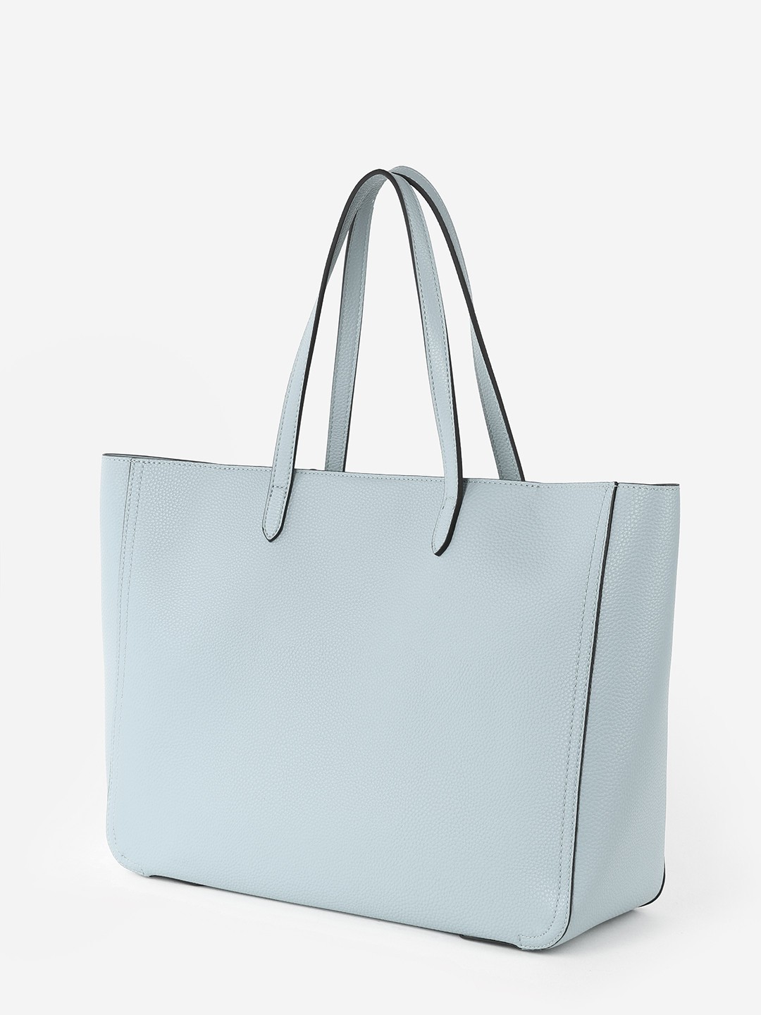 Изображение Большая сумка-тоут без подкладки Ermanno Scervino 12400945 light blue Фото Большая сумка-тоут без подкладки Классические сумки
