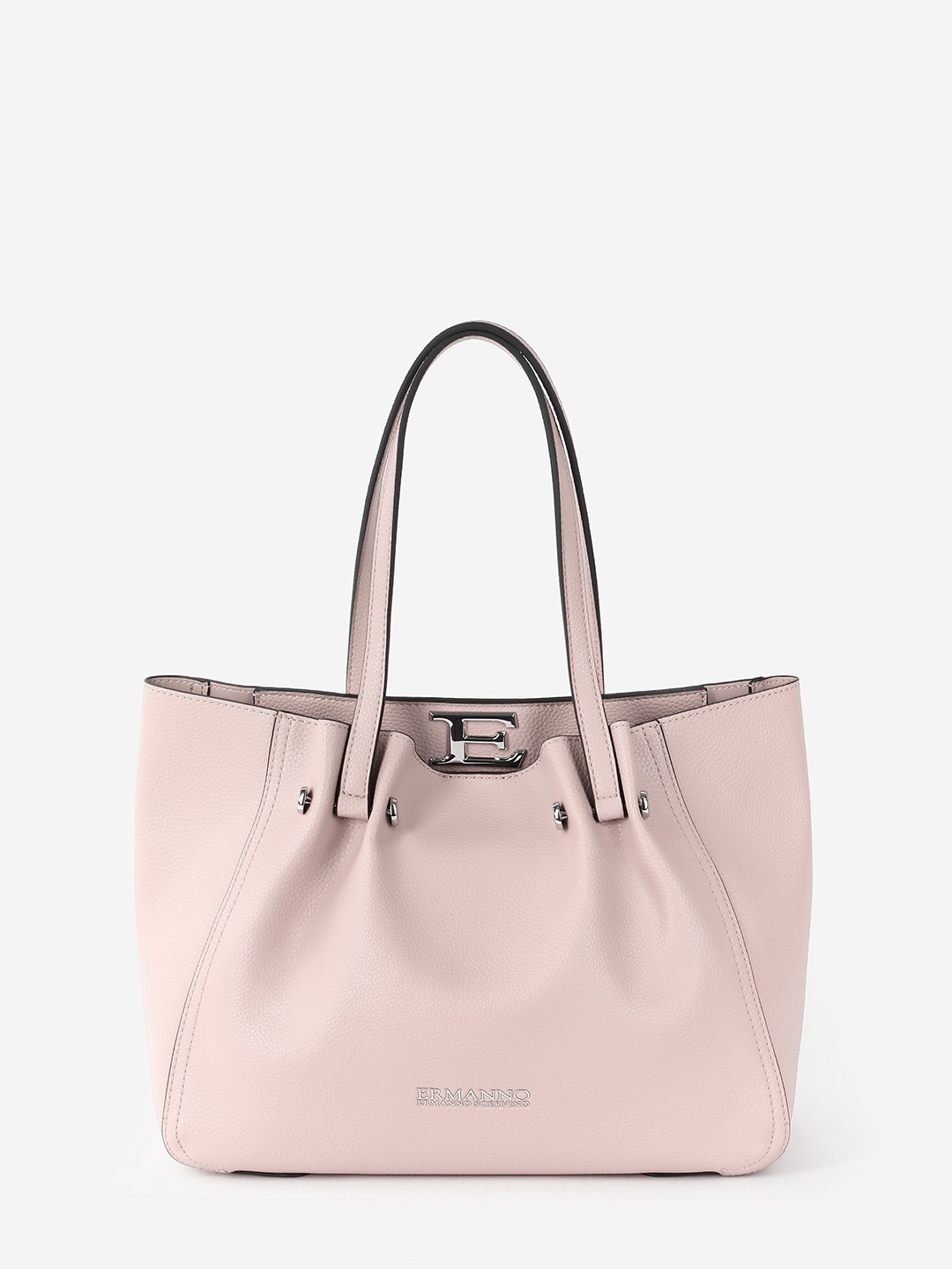 Изображение Сумка-тоут среднего размера без подкладки Ermanno Scervino 12400946 rose Фото Сумка-тоут среднего размера без подкладки Классические сумки