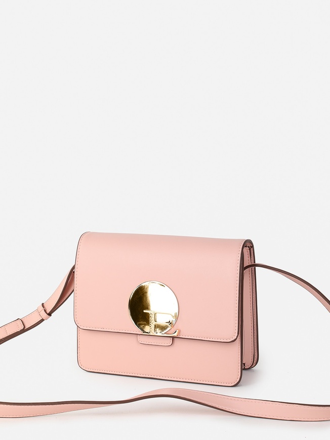 Женская сумочка кросс-боди с круглой пряжкой