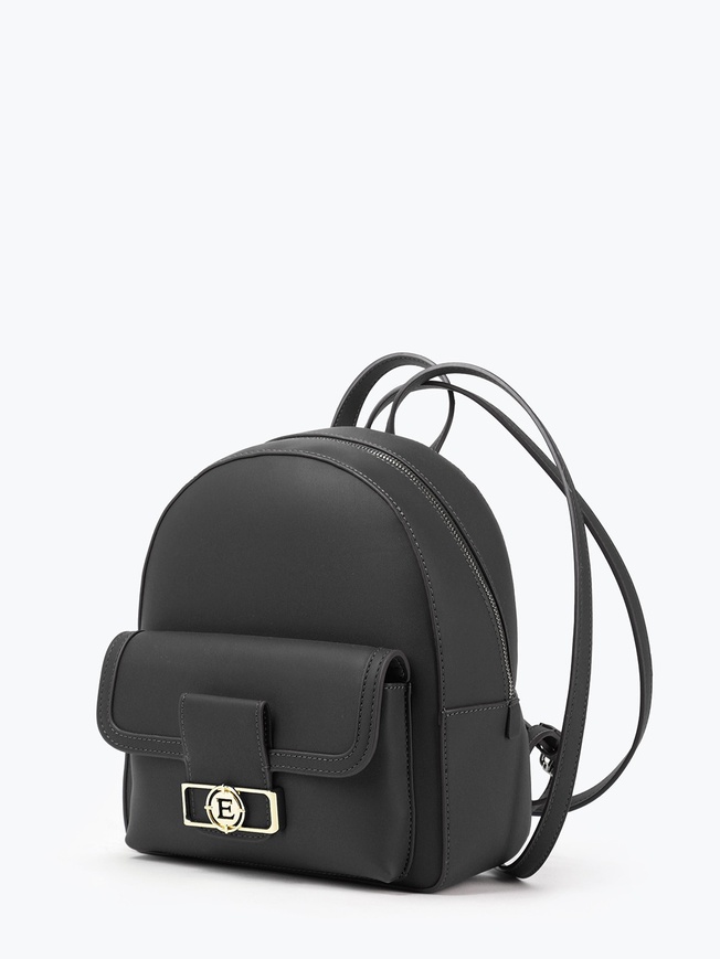 Небольшой женский рюкзак из плотной эко-кожи